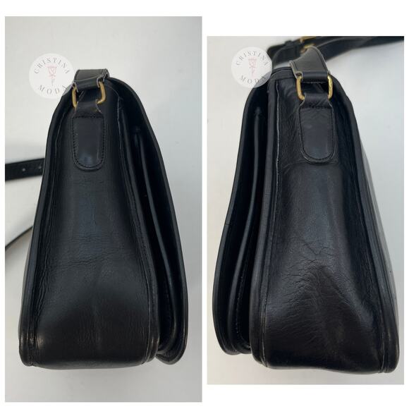 Vintage Coach Ranch Bag 9852 Black 1990's USA - Picture 7 of 10